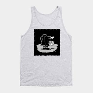 Playing With Your Head (black background) Tank Top